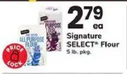 Safeway Signature Select Flour offer