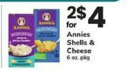 Safeway Annies Shells & Cheese offer