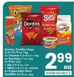 Safeway Doritos Tortilla Chips offer