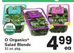 Safeway O Organics Salad Blends offer
