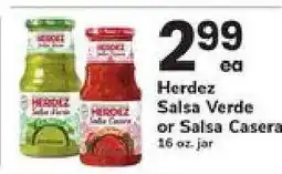 Safeway Herdez Salsa offer