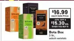 Safeway Bota Box offer