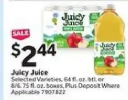 Stop&Shop Juicy Juice offer