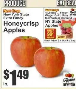 Key Food Honeycrisp Apples offer