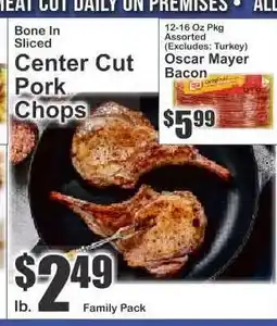 Key Food Center-Cut Pork Chops offer