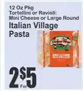 Key Food Italian Village Pasta offer