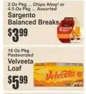 Key Food Velveeta Loaf offer