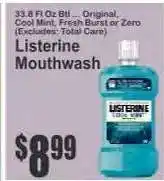 Key Food Listerine Mouthwash offer