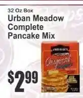 Key Food Urban Meadow Complete Pancake Mix offer