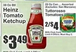 Key Food Heinz Tomato Ketchup offer