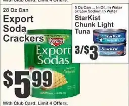 Key Food Keebler Export Sodas offer
