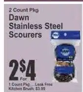Key Food Dawn Stainless Steel Scourers offer