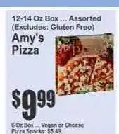 Key Food Amy's Pizza offer
