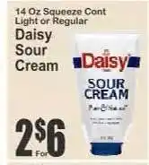 Key Food Daisy Sour Cream offer