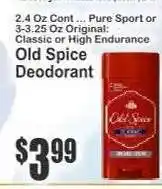 Key Food Old Spice Deodorant offer