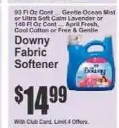 Key Food Downy Fabric Softener offer