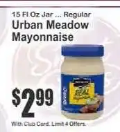 Key Food Urban Meadow Mayonnaise offer