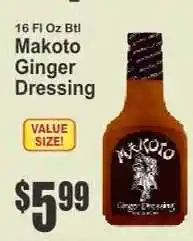 Key Food Makoto Ginger Dressing offer
