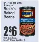 Key Food Bush's Baked Beans offer
