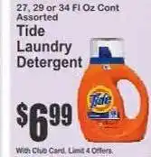 Key Food Tide Laundry Detergent offer
