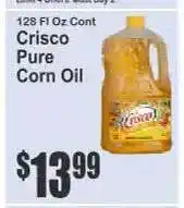 Key Food Crisco Pure Corn Oil offer