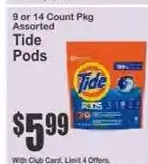 Key Food Tide Pods offer