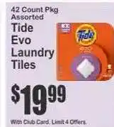 Key Food Tide Evo Laundry Tiles offer