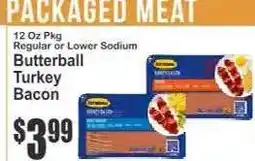 Key Food Butterball Turkey Bacon offer
