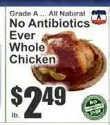 Key Food Whole Chicken offer