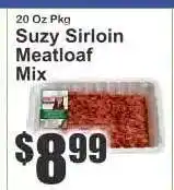 Key Food Suzy Sirloin Meatloaf Mix offer