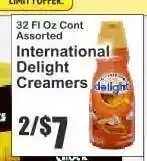 Key Food International Delight Creamers offer
