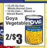 Key Food Goya Vegetables offer