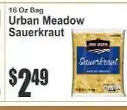 Key Food Urban Meadow Sauerkraut offer