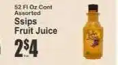 Key Food Ssips Fruit Juice offer