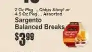 Key Food Sargento Balanced Breaks offer