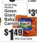 Key Food Green Giant Baby Carrots offer