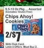Key Food Chips Ahoy Cookies offer
