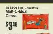 Key Food Malt-O-Meal Cereal offer