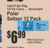 Key Food Polar Seltzer 12-Pack offer