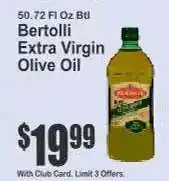 Key Food Bertolli Extra Virgin Olive Oil offer