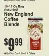 Key Food New England Coffee Blends offer