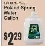 Key Food Poland Spring Water Gallon offer