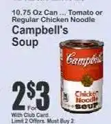 Key Food Campbell's Soup offer