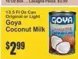 Key Food Goya Coconut Milk offer