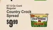 Key Food Country Crock Spread offer