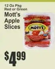 Key Food Mott's Apple Slices offer
