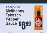 Key Food McIlhenny Tabasco Pepper Sauce offer