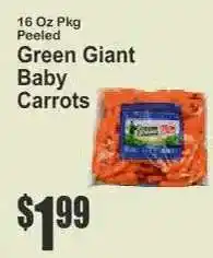 Key Food Green Giant Baby Carrots offer