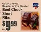 Key Food Beef Chuck Short Ribs offer