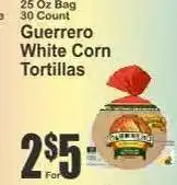 Key Food Guerrero White Corn Tortillas offer